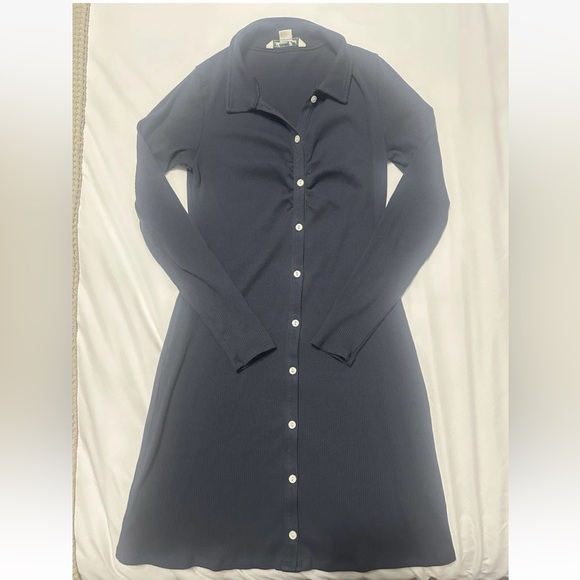 American Eagle Outfitters Dresses & Skirts - American Eagle Outfitters Navy Long Sleeve Dress